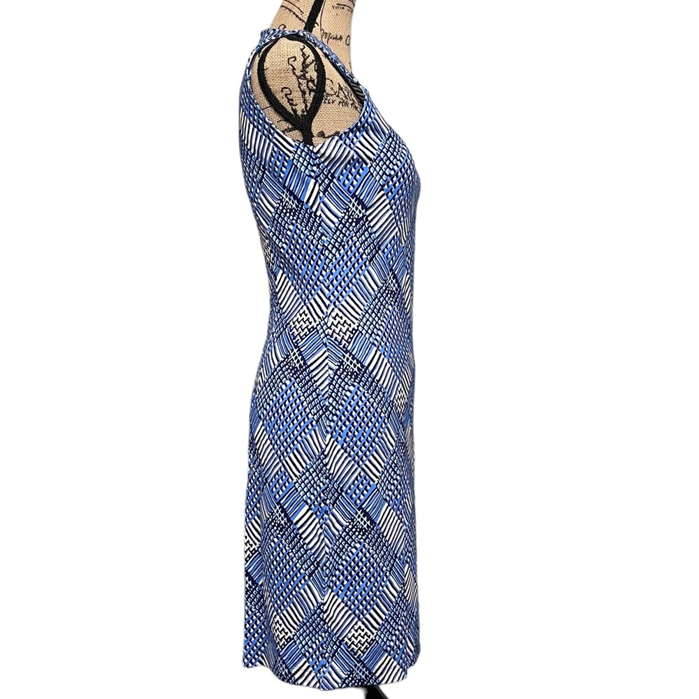 J. McLaughlin devon sleeveless sheath dress micro plaid XS - Picture 6 of 6